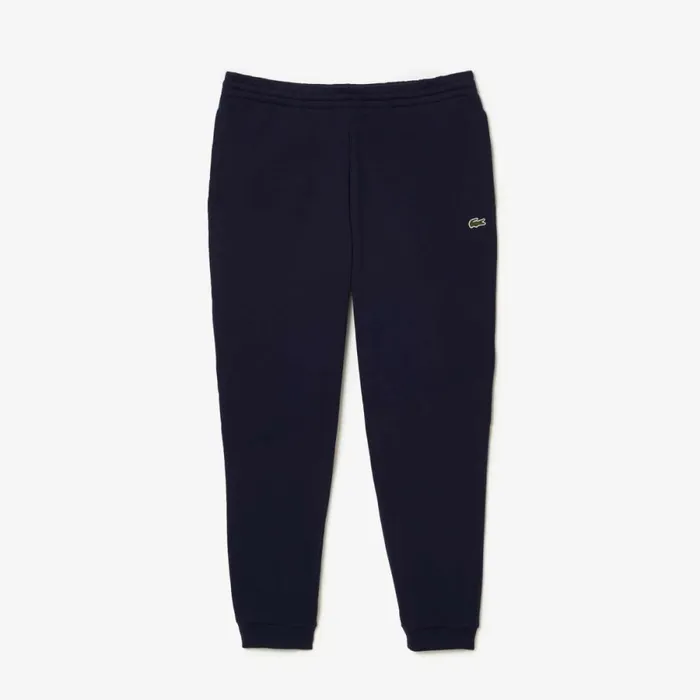 Sweatpants and Trousers Men Lacoste Mens Organic Cotton Sweatpants Navy Blue 166
