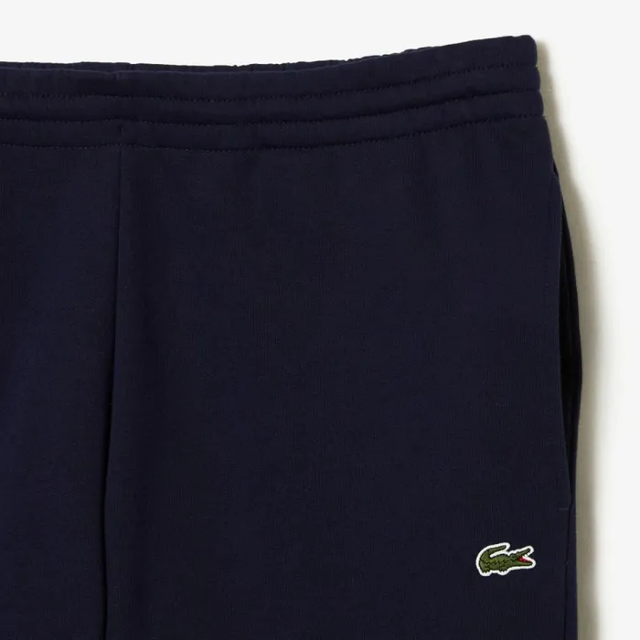Sweatpants and Trousers Men Lacoste Mens Organic Cotton Sweatpants Navy Blue 166