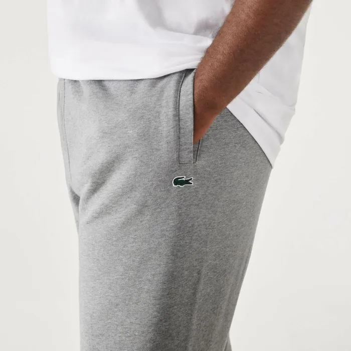 Sweatpants and Trousers MenWomen Lacoste Mens Big Fit Cotton Fleece Sweatpants Grey Chine Yrd