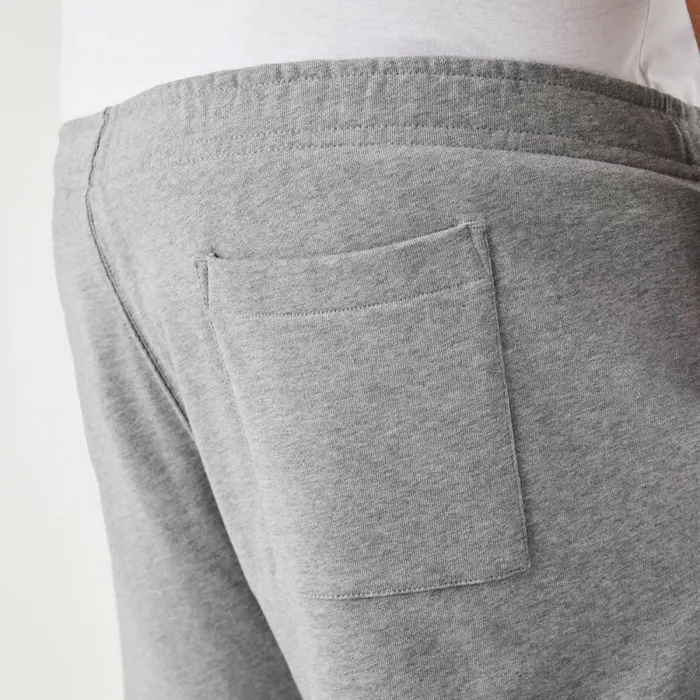 Sweatpants and Trousers MenWomen Lacoste Mens Big Fit Cotton Fleece Sweatpants Grey Chine Yrd