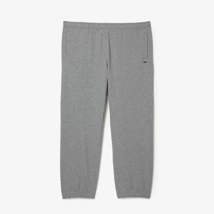 Sweatpants and Trousers MenWomen Lacoste Mens Big Fit Cotton Fleece Sweatpants Grey Chine Yrd
