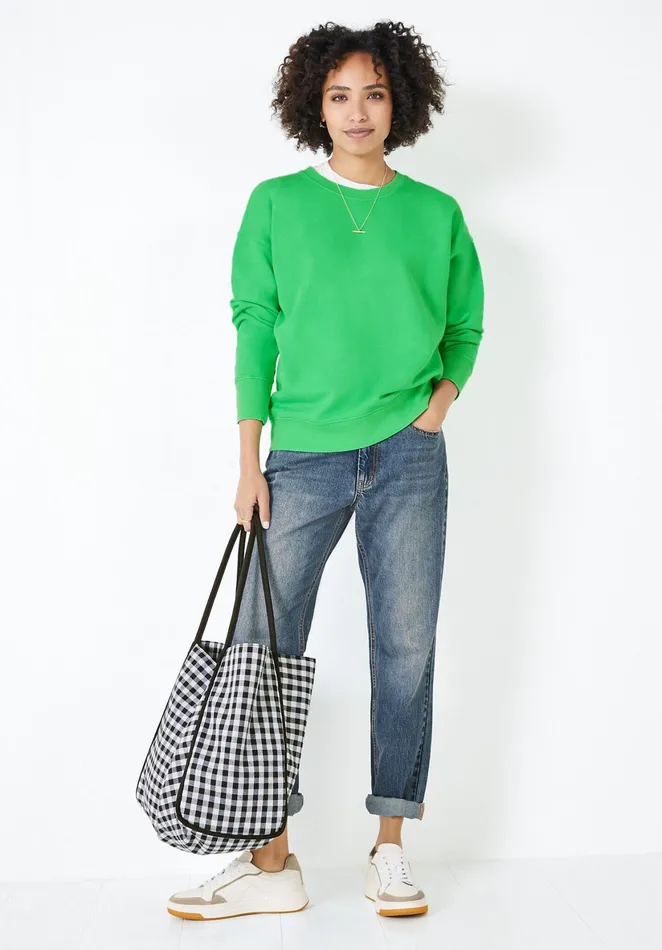Sweatshirts and Hoodies Women Hush Havana Relaxed Sweatshirt Grass Green