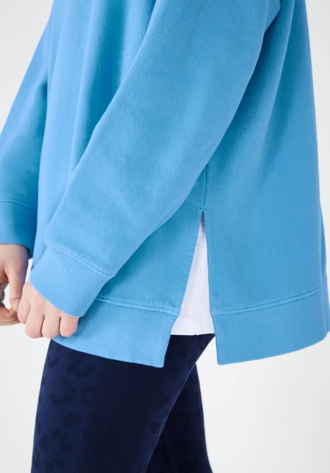 Sweatshirts and Hoodies Women Hush Mia Oversized Sweatshirt Marine Blue