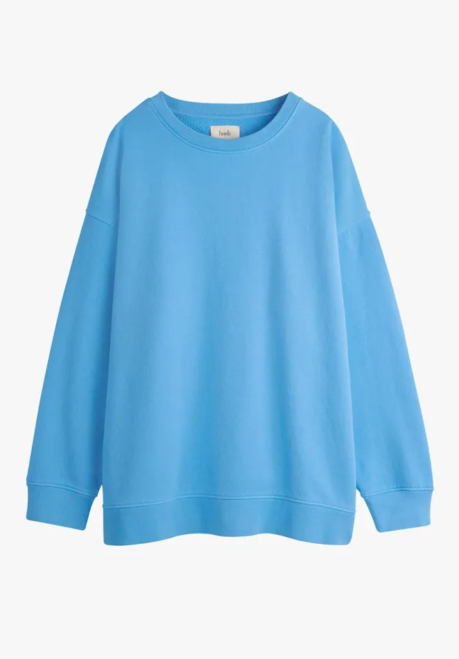 Sweatshirts and Hoodies Women Hush Mia Oversized Sweatshirt Marine Blue