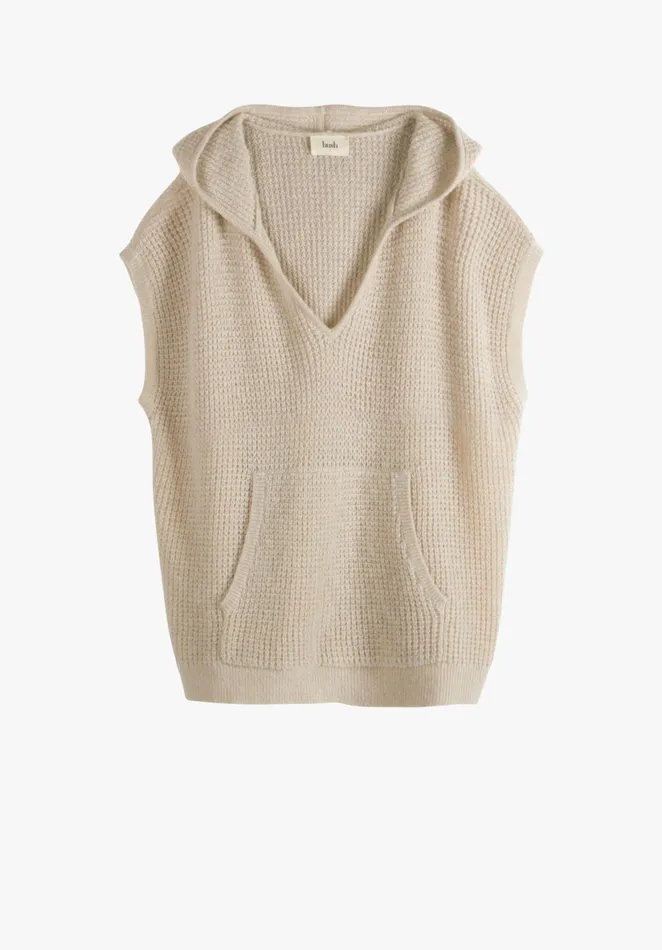Sweatshirts and Hoodies Women Hush Olive Sleeveless Hoodie Moonshine
