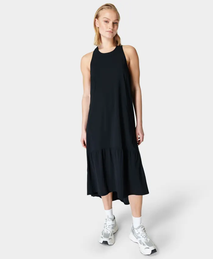 Sweaty Betty Dresses and Jumpsuits Women Explorer Ace Midi Dress Black