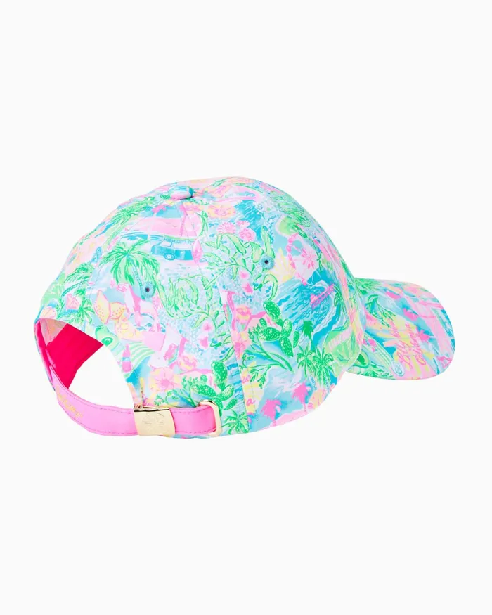 Swim WomenHome and Gifts Lilly Pulitzer Run Around Hat Multi Lilly Loves California Small