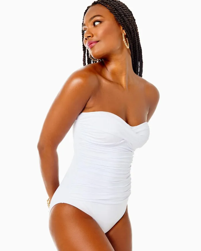 Swim Women Lilly Pulitzer Adela Maxi CoverUp Resort White Paradise Found Lace Swim Women Lilly Pulitzer Adela Maxi CoverUp Resort White Paradise Found Lace