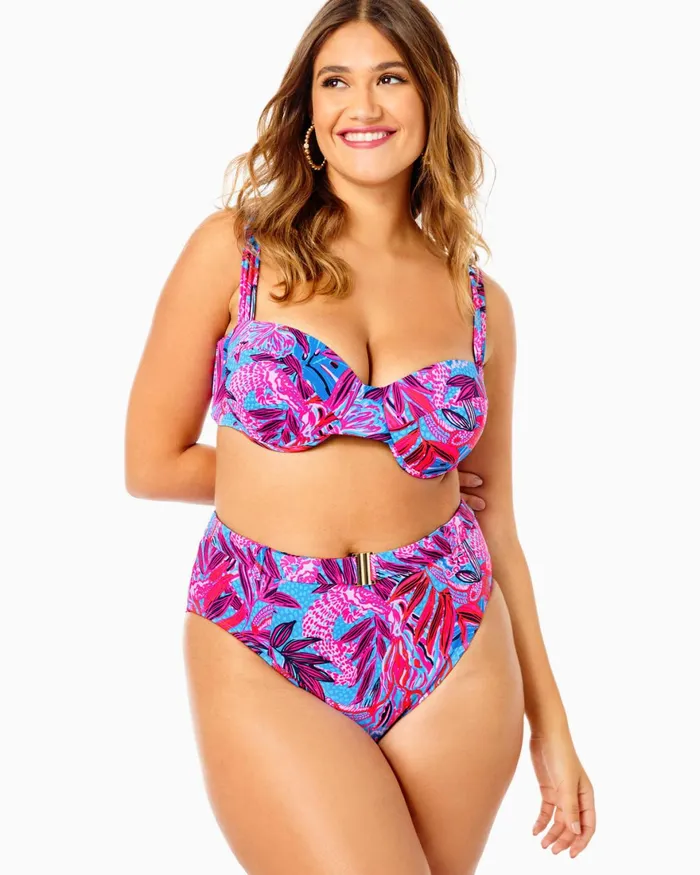 Swim Women Lilly Pulitzer Gasby Bikini Top Ruby Red Wild Times Swim Women Lilly Pulitzer Gasby Bikini Top Ruby Red Wild Times