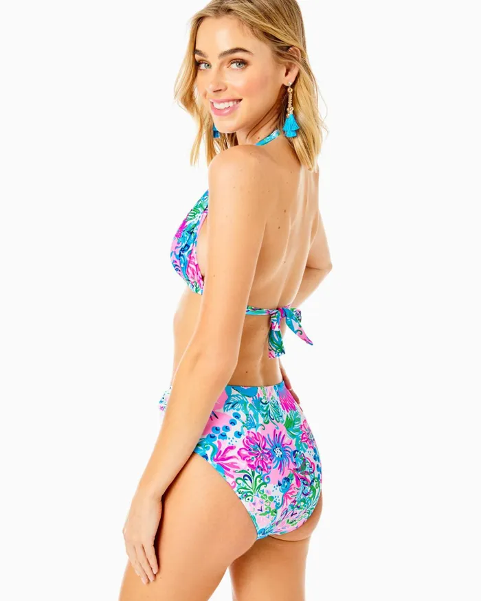 Swim Women Lilly Pulitzer Yarrow HighWaisted Bikini Bottom Mandevilla Baby Paradise Petals Swim Women Lilly Pulitzer Yarrow HighWaisted Bikini Bottom Mandevilla Baby Paradise Petals