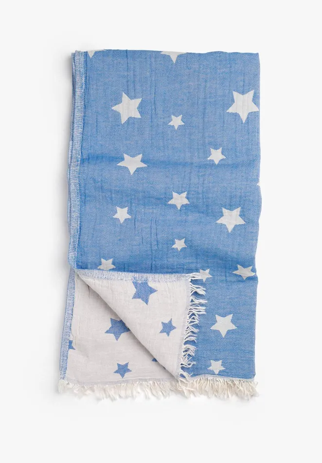 Swimwear Women Hush Star Hammam Towel Blue Star