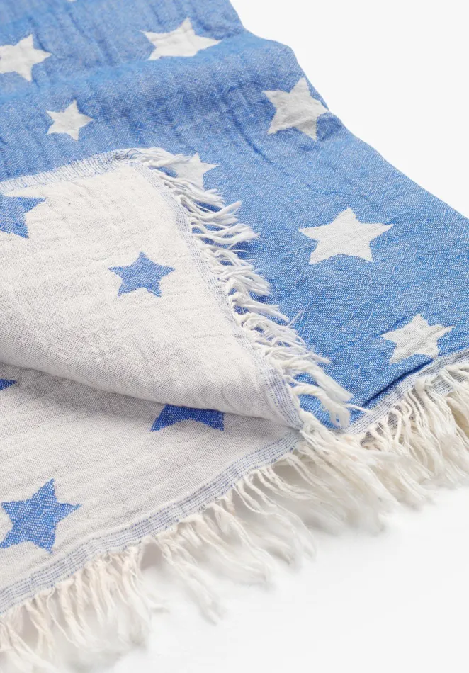 Swimwear Women Hush Star Hammam Towel Blue Star