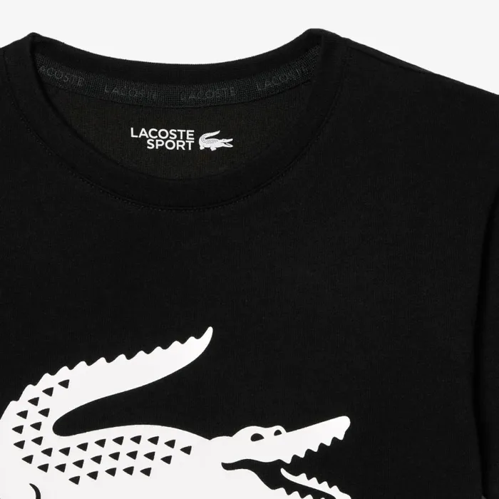 TShirts and Tops Kids Lacoste Kids039 SPORT Croc TShirt Black 031