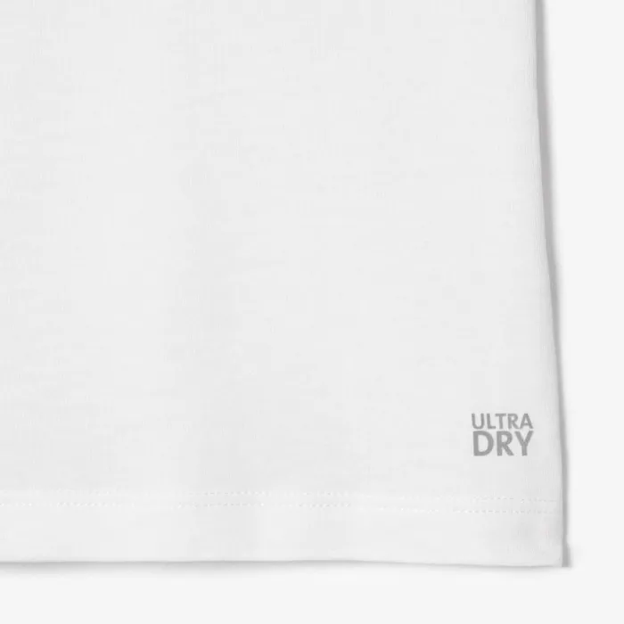 TShirts and Tops Kids Lacoste Kids039 SPORT Croc TShirt White 001