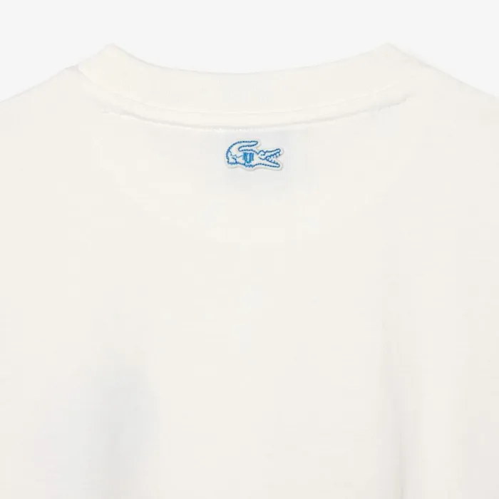 TShirts and Tops Women Lacoste Lacoste X EleVen By Venus Cotton TShirt White 70v