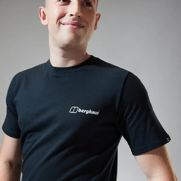 TShirts Men Berghaus Dolomites MTN Short Sleeve Tee Black TShirts Men Berghaus Dolomites MTN Short Sleeve Tee Black