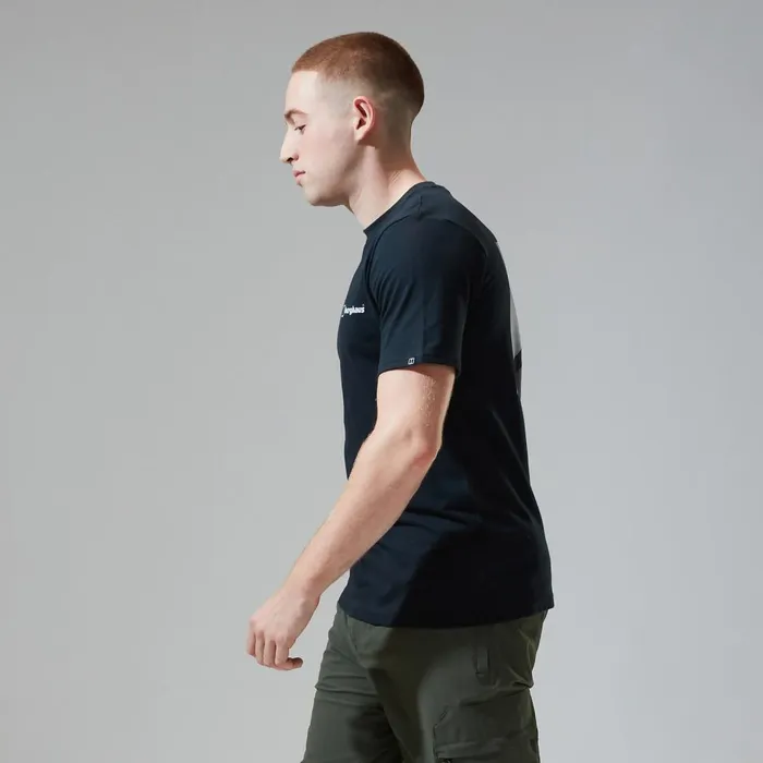 TShirts Men Berghaus Dolomites MTN Short Sleeve Tee Black TShirts Men Berghaus Dolomites MTN Short Sleeve Tee Black