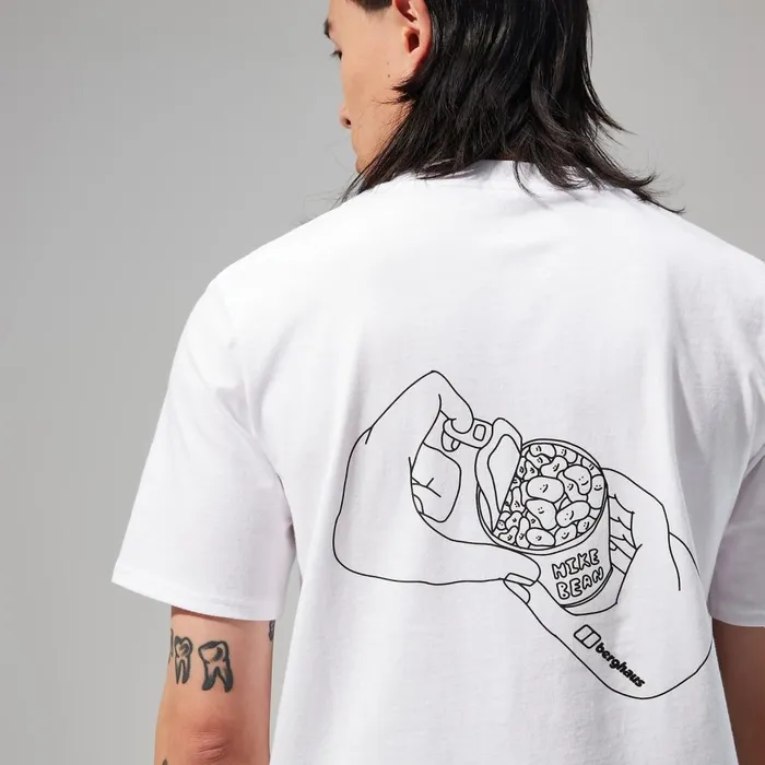 TShirts Men Berghaus Mens Hike Beans Short Sleeve Tee 8211 White