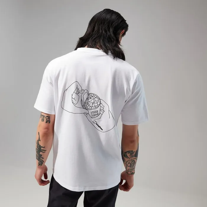 TShirts Men Berghaus Mens Hike Beans Short Sleeve Tee 8211 White