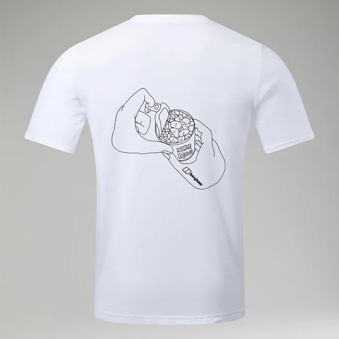 TShirts Men Berghaus Mens Hike Beans Short Sleeve Tee 8211 White