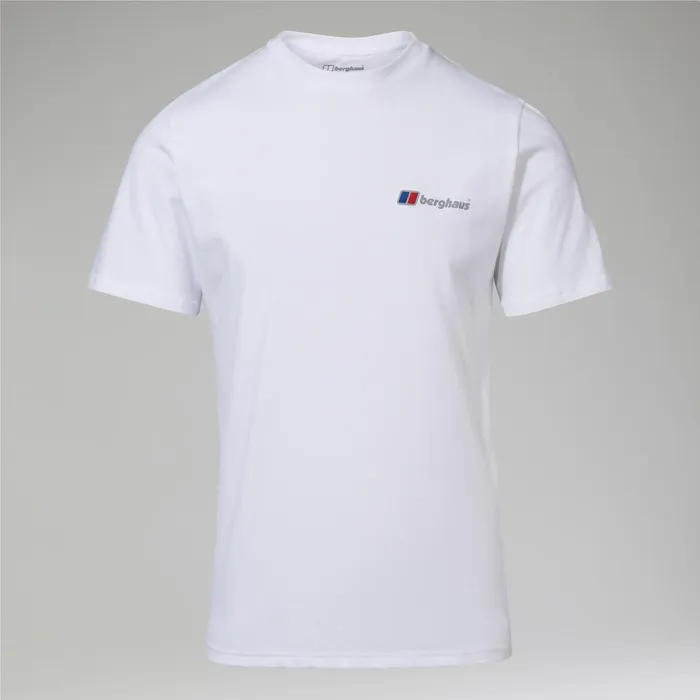 TShirts Men Berghaus Organic Classic Logo Tee White TShirts Men Berghaus Organic Classic Logo Tee White