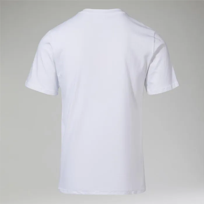TShirts Men Berghaus Organic Classic Logo Tee White TShirts Men Berghaus Organic Classic Logo Tee White