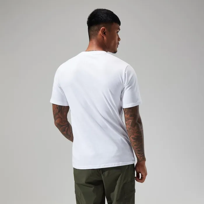 TShirts Men Berghaus Organic Classic Logo Tee White TShirts Men Berghaus Organic Classic Logo Tee White