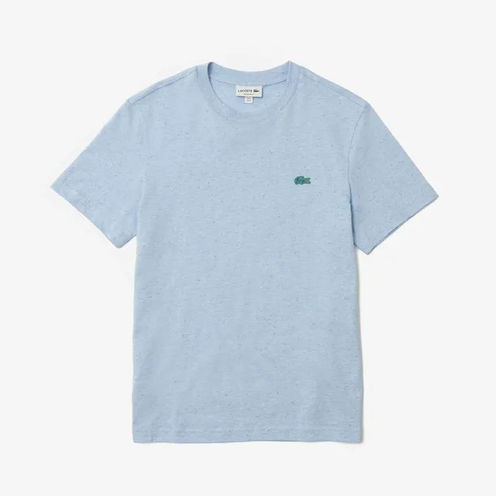 TShirts Men Lacoste Men039s Regular Fit Speckled Print Cotton Jersey TShirt Turquoise 733