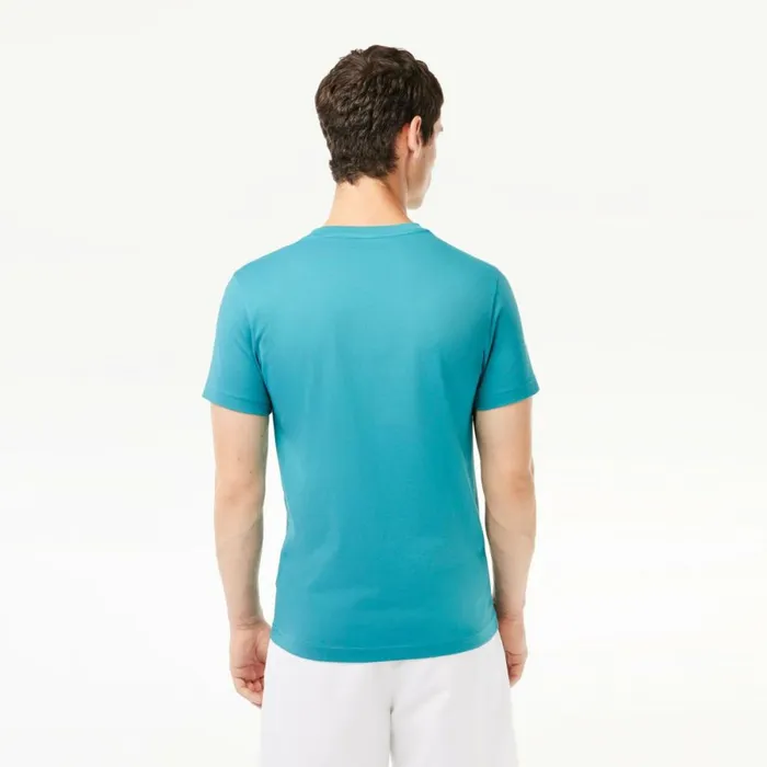 TShirts Men Lacoste Men039s Sport 3D Print Croc Jersey TShirt Blue Bordeaux Ni8