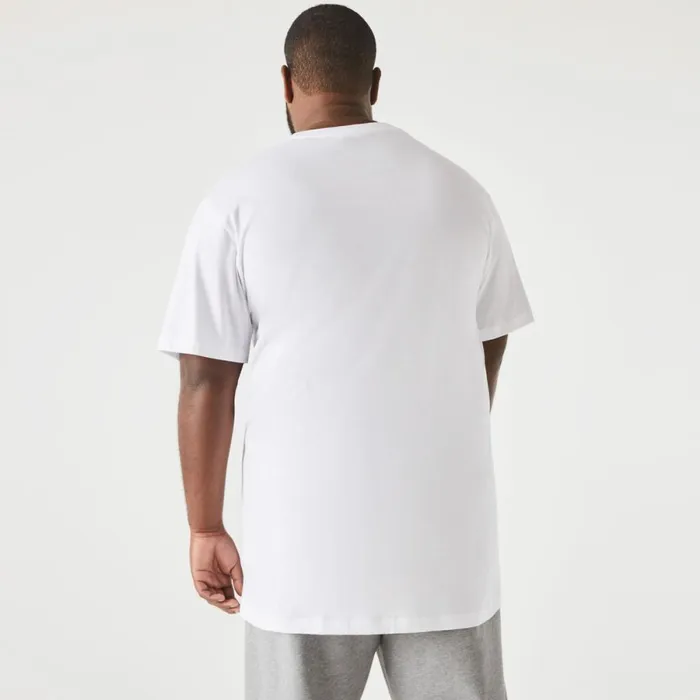 TShirts Men Lacoste Men039s Tall Fit Pima Cotton Jersey TShirt White 001