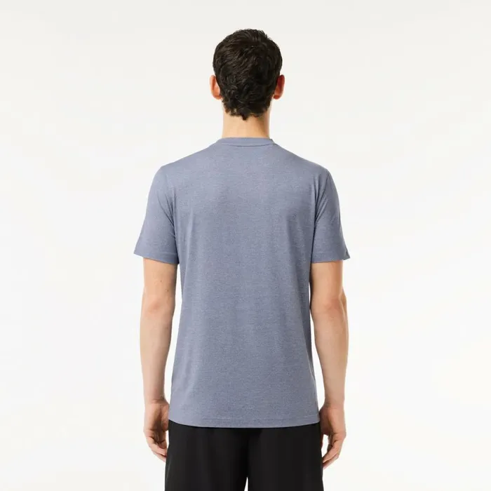 TShirts Men Lacoste Men039s UltraDry Stretch Sport TShirt Blue Chine Iuh