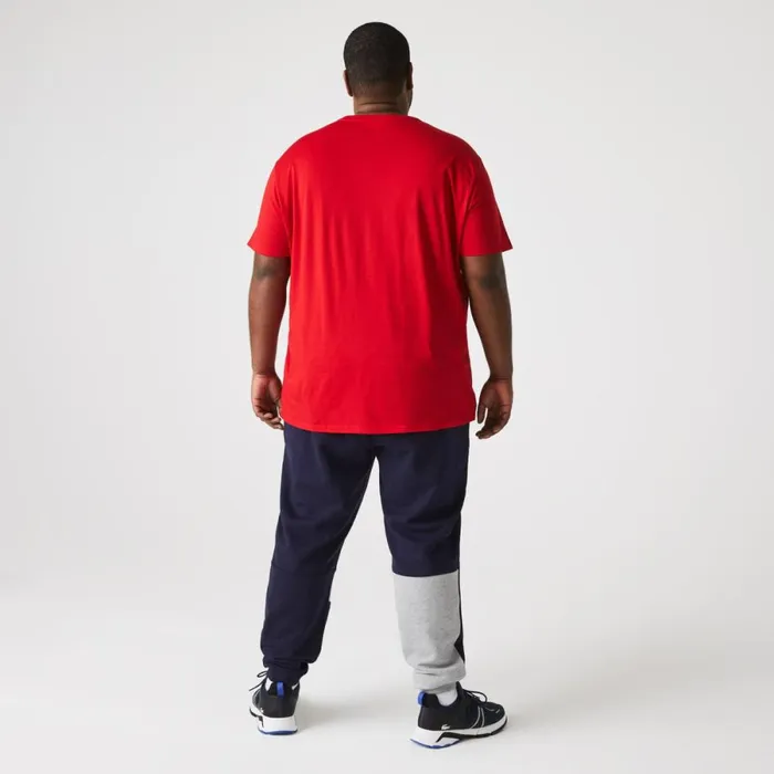 TShirts Men Lacoste Men039s VNeck Pima Cotton Jersey TShirt Red 240