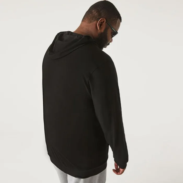 TShirts Men Lacoste Mens Big Fit Hooded TShirt Black 031