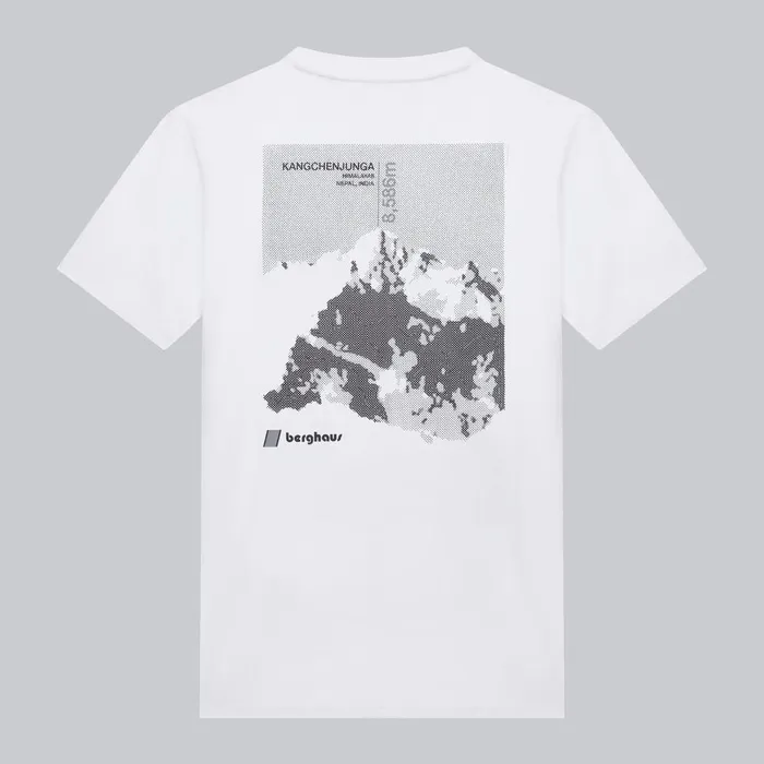 TShirts MenWomen Berghaus Kanchenjunga Static TShirts 8211 White