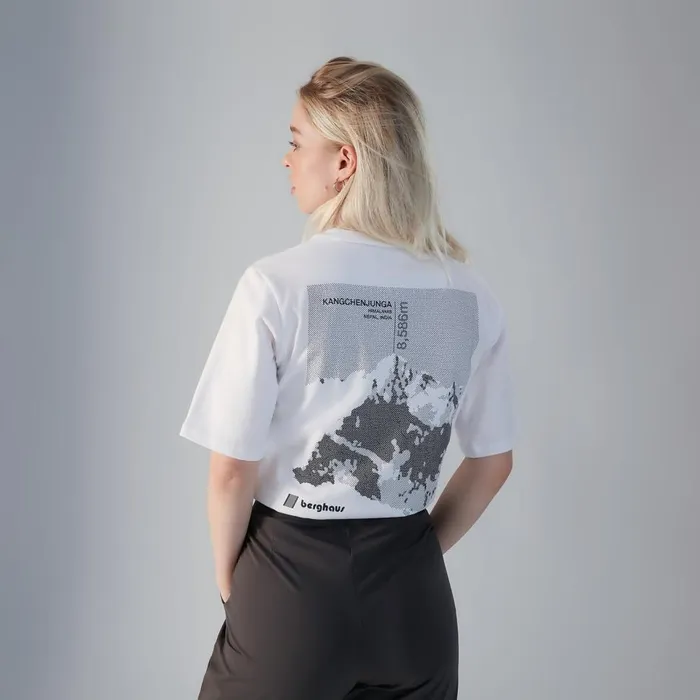 TShirts MenWomen Berghaus Kanchenjunga Static TShirts 8211 White
