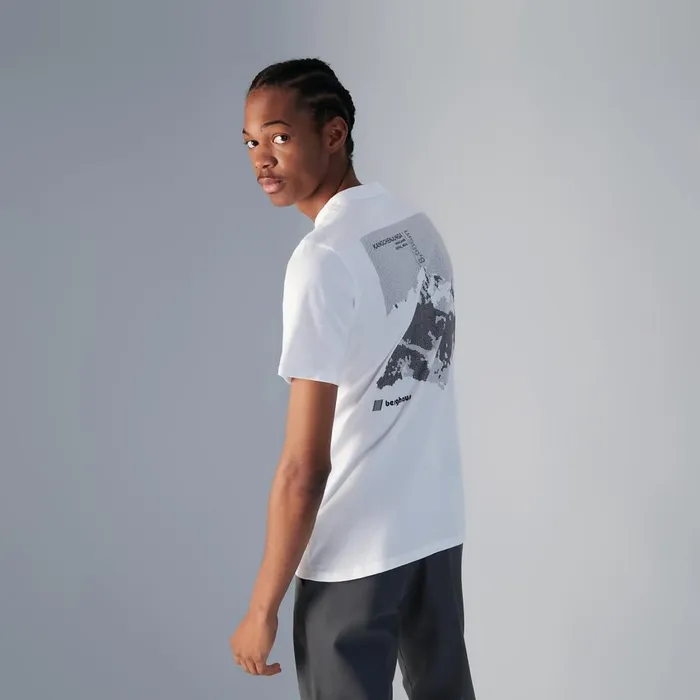 TShirts MenWomen Berghaus Kanchenjunga Static TShirts 8211 White