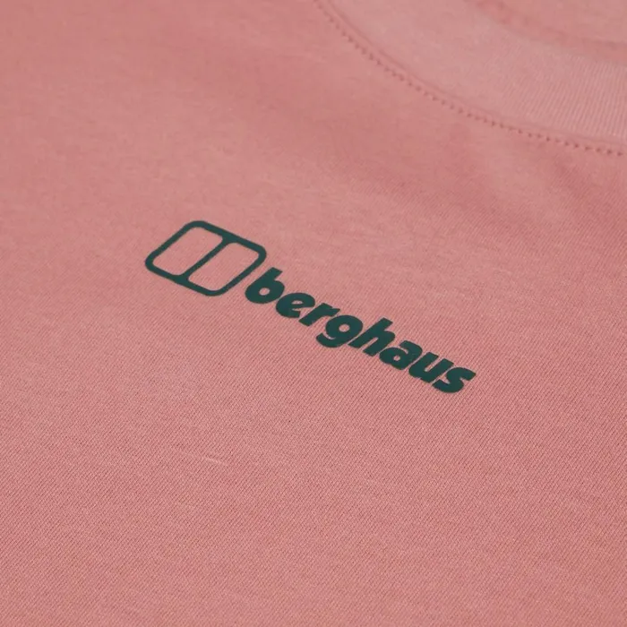 TShirts Women Berghaus Boyfriend Buttermere Short Sleeve Tee Pink