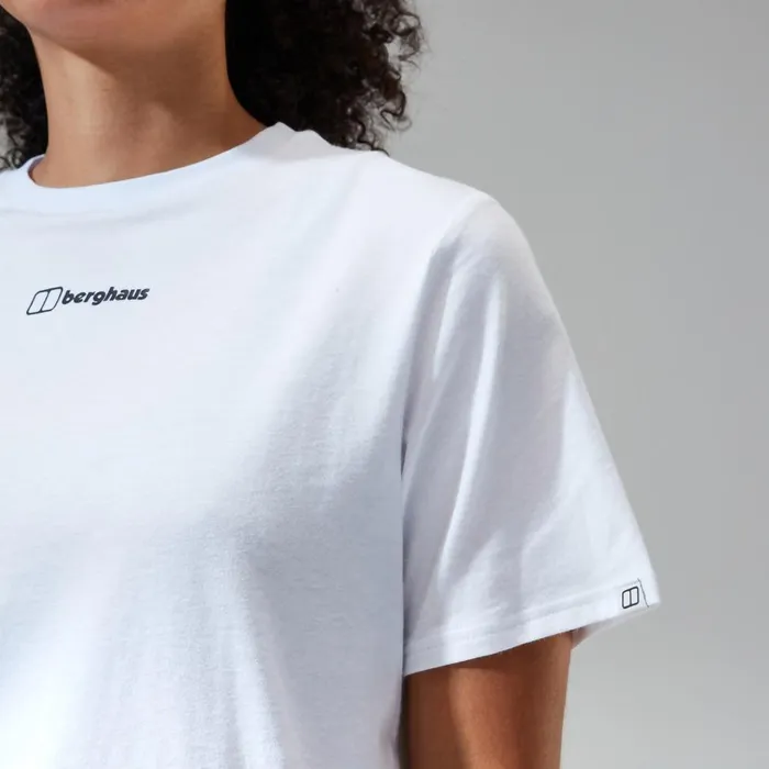 TShirts Women Berghaus Boyfriend Buttermere Short Sleeve Tee White TShirts Women Berghaus Boyfriend Buttermere Short Sleeve Tee White
