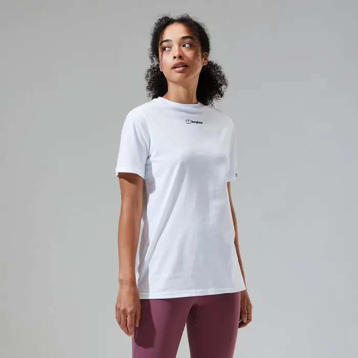 TShirts Women Berghaus Boyfriend Buttermere Short Sleeve Tee White TShirts Women Berghaus Boyfriend Buttermere Short Sleeve Tee White