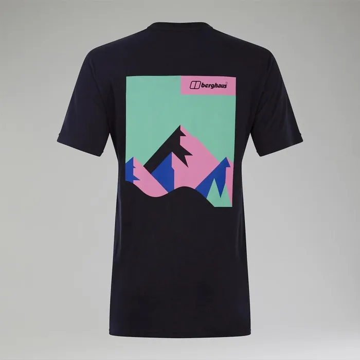TShirts Women Berghaus Boyfriend Dolomites MTN Short Sleeve Tee Black TShirts Women Berghaus Boyfriend Dolomites MTN Short Sleeve Tee Black