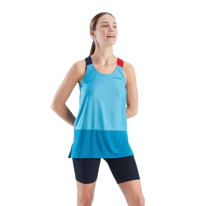 Technical Baselayers Women Berghaus Nesna Baselayer Vest 8211 Blue