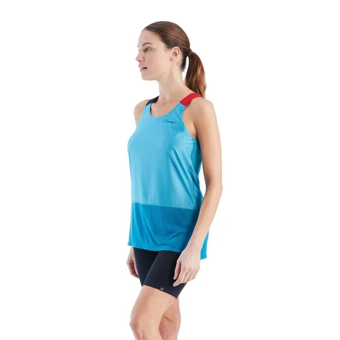 Technical Baselayers Women Berghaus Nesna Baselayer Vest 8211 Blue