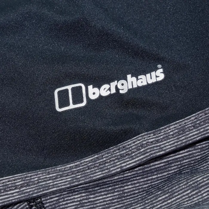 Technical Baselayers Women Berghaus Voyager Tech Tee Short Sleeve Crew 8211 Dark Grey Black