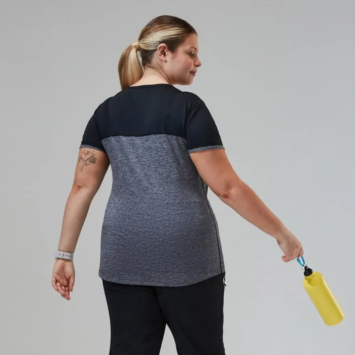 Technical Baselayers Women Berghaus Voyager Tech Tee Short Sleeve Crew 8211 Dark Grey Black