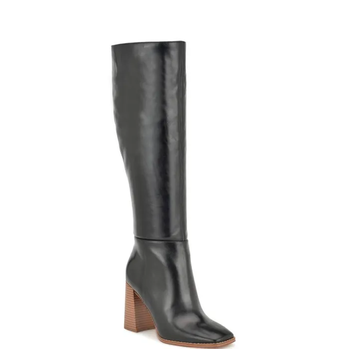 Temas Dress Boots Black Women Nine West Boots and Booties