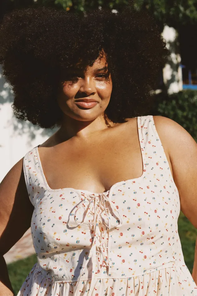 The Adele Dress Extended Carnelian Aster Garden Extended Sizing Christy Dawn Women The Adele Dress Extended Carnelian Aster Garden Extended Sizing Christy Dawn Women
