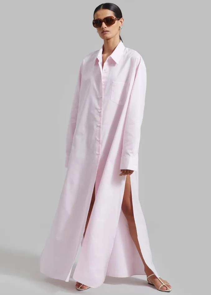 The Frankie Shop Avery Shirt Dress 8211 Petal Shop Dresses