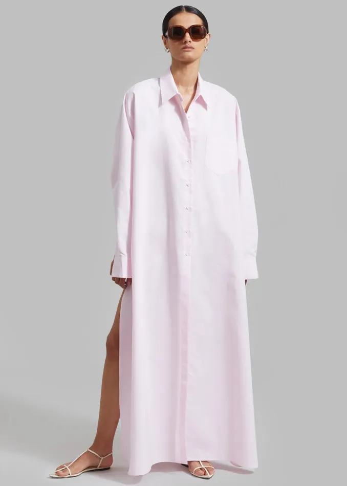 The Frankie Shop Avery Shirt Dress 8211 Petal Shop Dresses