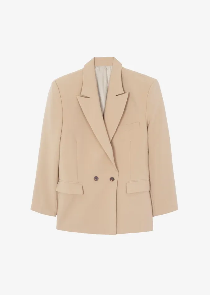 The Frankie Shop Corrin Blazer 8211 Beige Shop Suits