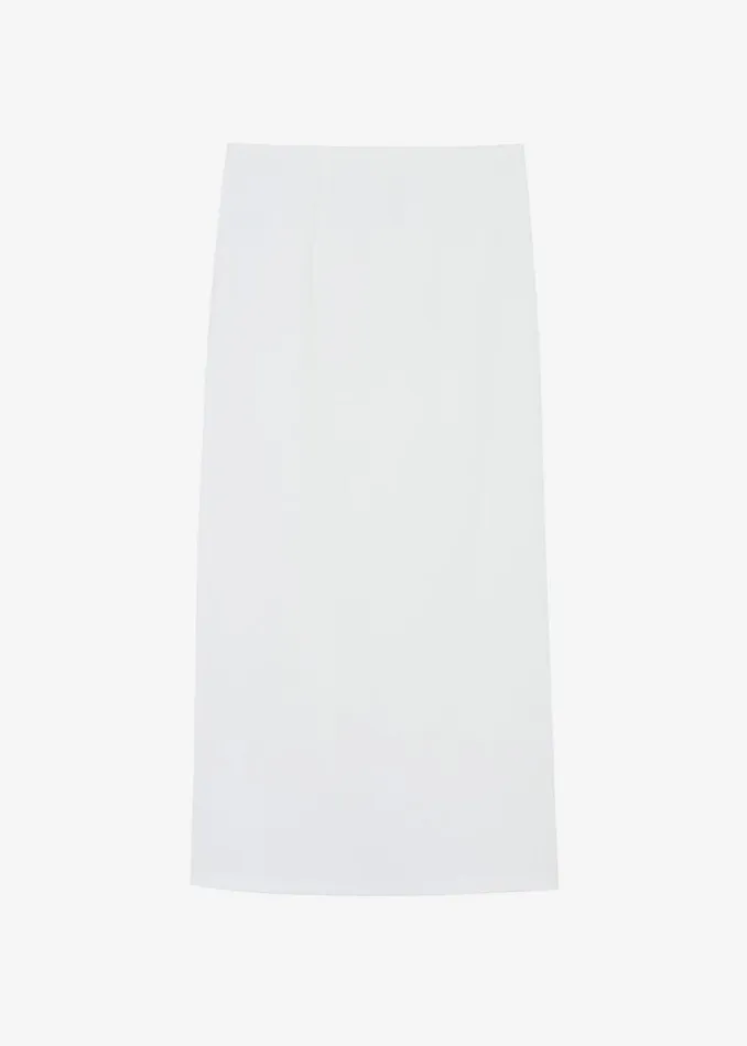 The Frankie Shop Demi Pencil Skirt 8211 White Shop Bottoms